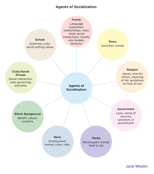 Agents Of Socialization - Socialization - MCAT Content